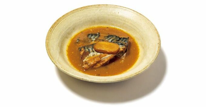 梅と生姜のサバ味噌煮