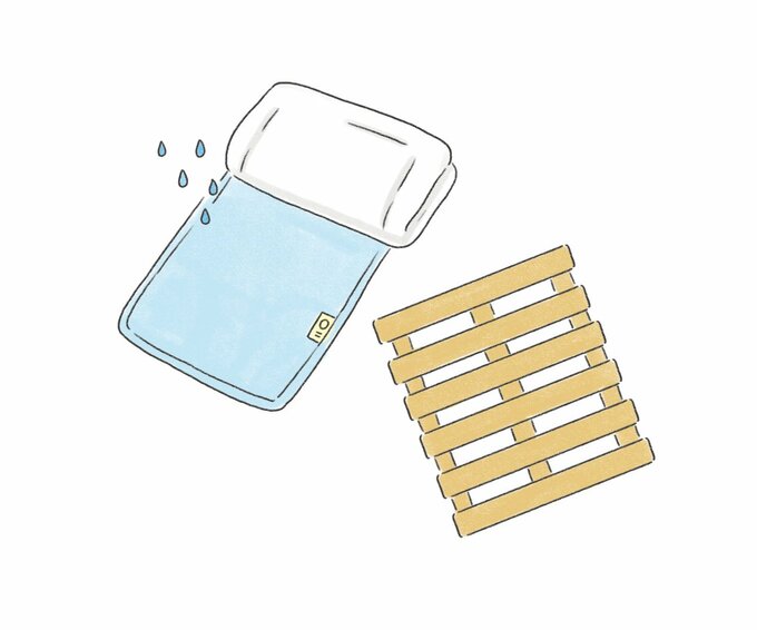 マットとすのこ画像