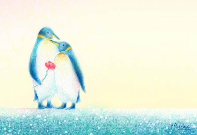 ペンギンのイラスト