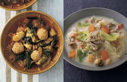 「やせる腸活スープ」で1品でも大満足。腸を整えてダイエット