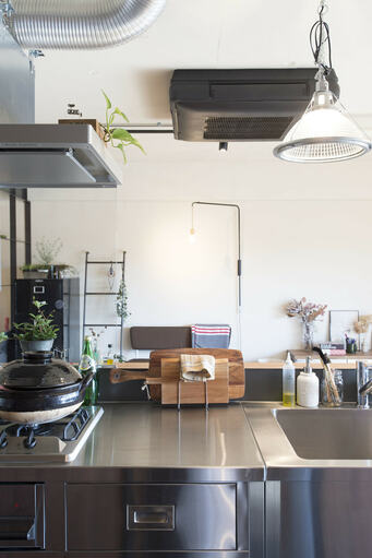 オールステンレスキッチン