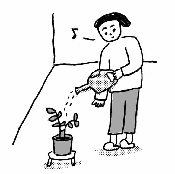 グリーンを育てる