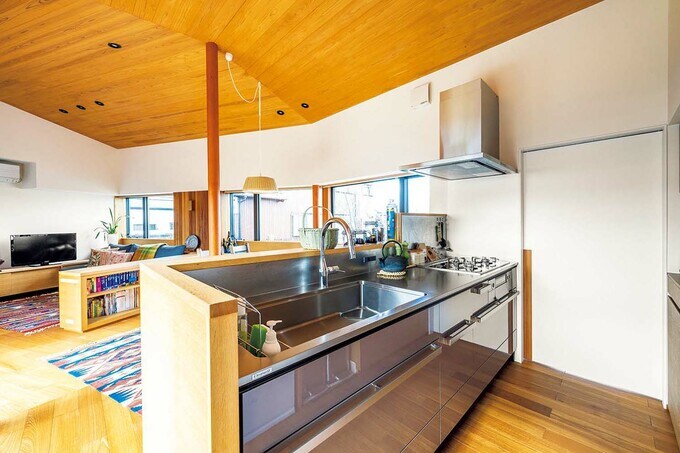 快適に料理ができるキッチン