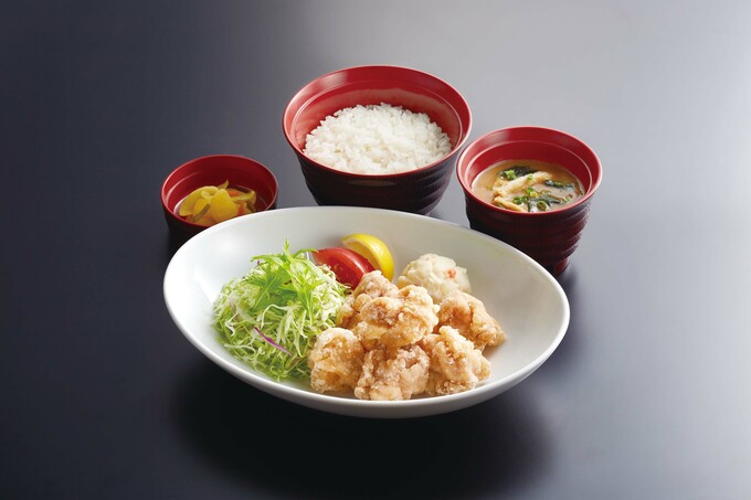 から揚げ定食