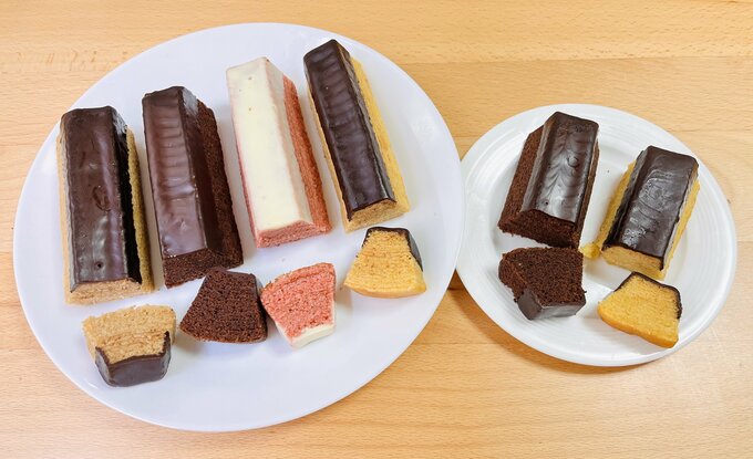 無印良品のチョコがけ不揃いバウム6種