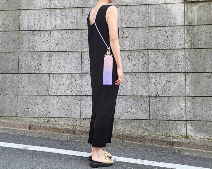 ドンキの「モチベーショナルボトル」ストラップ