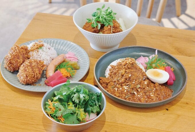 地場産食材を使用した料理