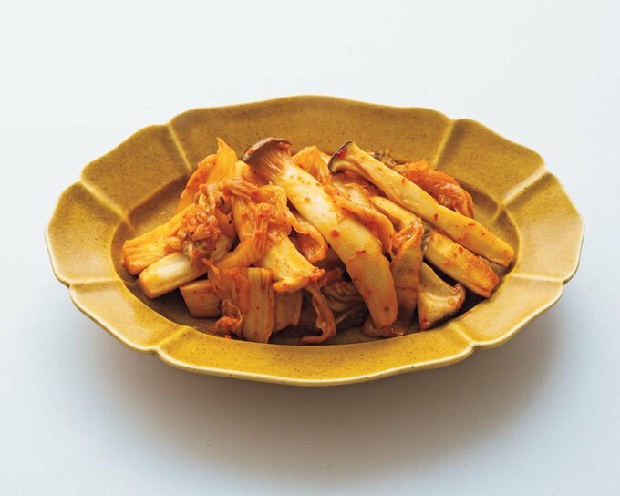 エリンギのキムチ炒め