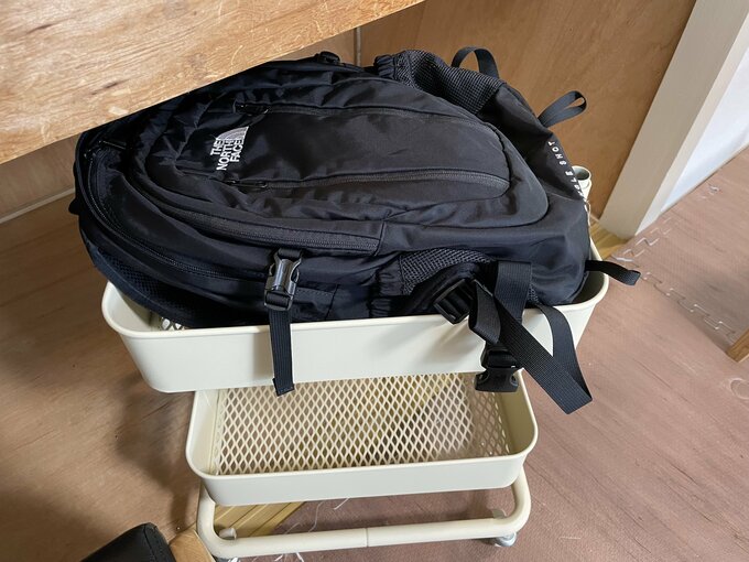 キャスターつきラック