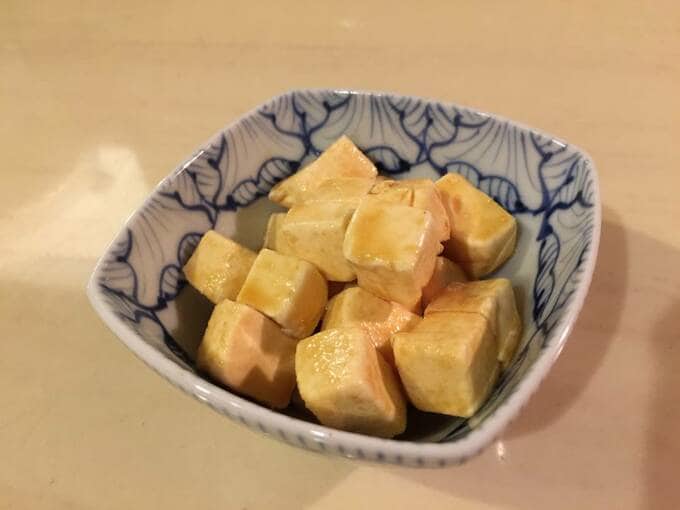 クリチのワサビしょうゆあえ