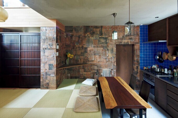 畳敷きのリビング