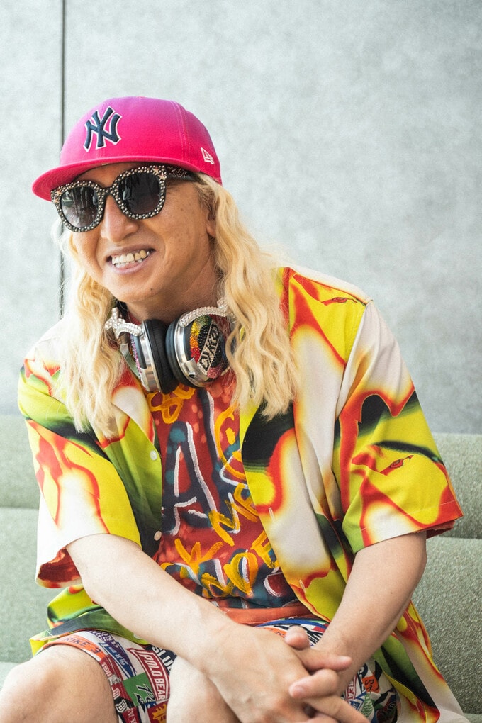笑顔のDJ KOOさん