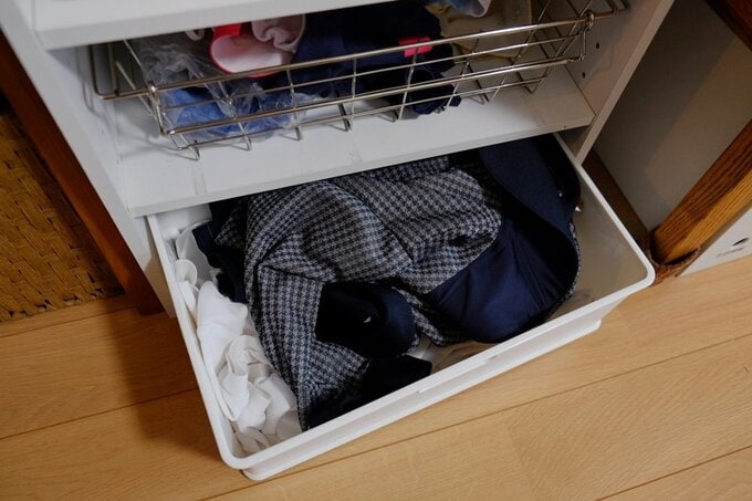 下段の引き出し
