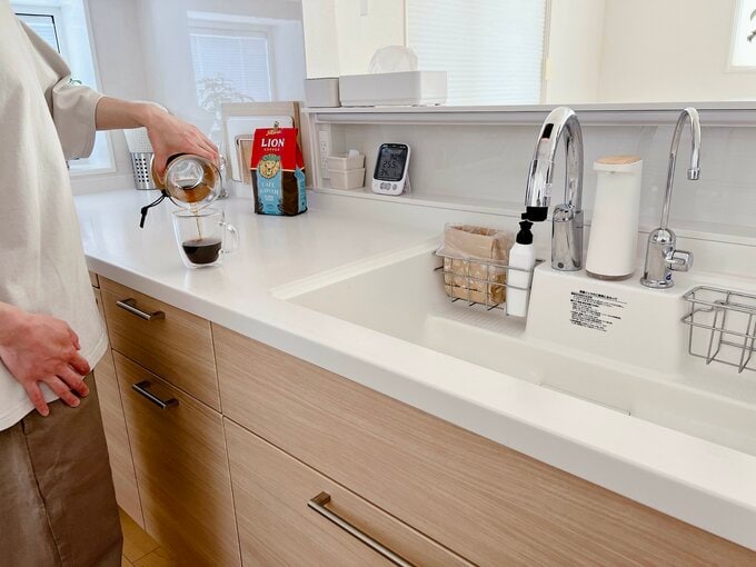 コーヒーをいれる