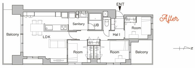 リノベーション後