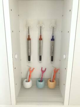 無印とニトリの歯ブラシ収納グッズを組み合わせたら無敵！