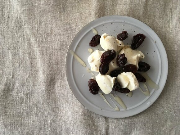 レーズン×クリームチーズ