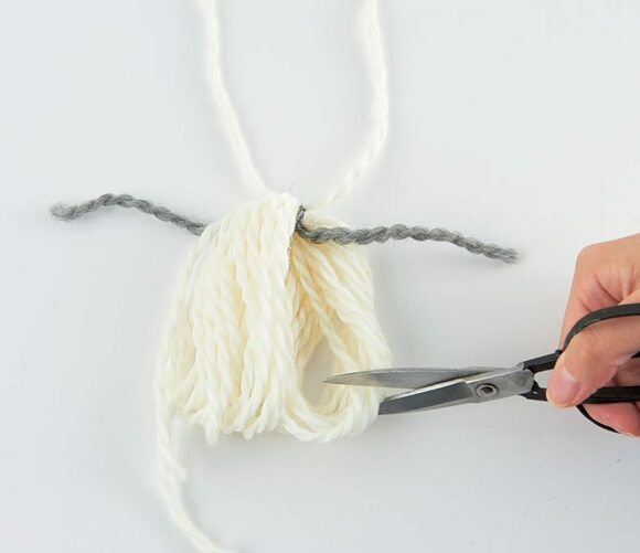 本体の毛束になじませる