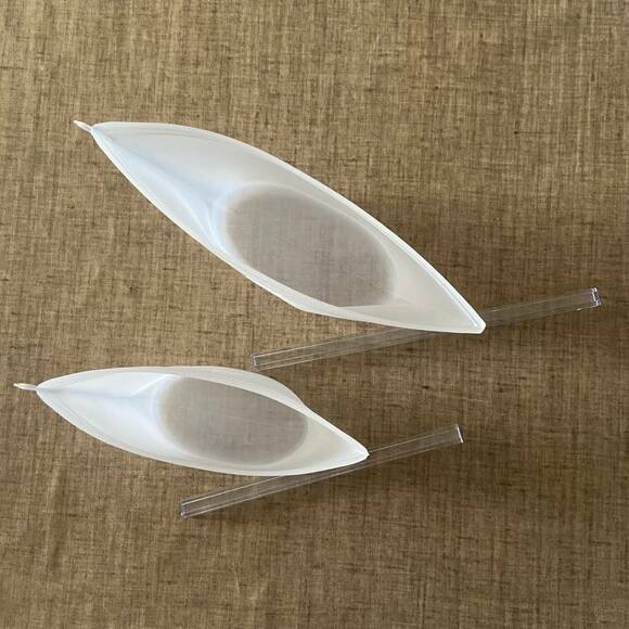 上からシリコーン保存袋