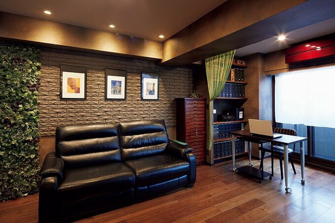 「オンライン会議の背景」専用の一角