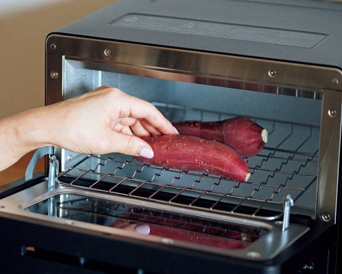 オーブントースターにお芋