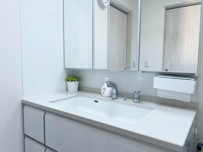 【After】片づいた洗面所