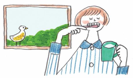 歯磨き後のゆすぎ、じつはおちょこ一杯の水で1回ゆすげば十分だった!!