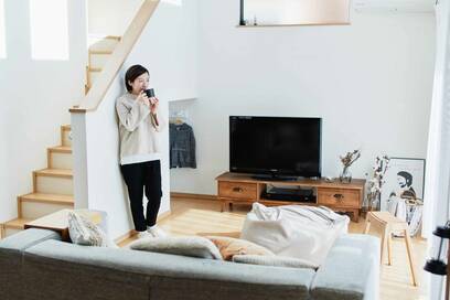 簡単にセンスのいい家をつくるコツ。色は3色、小物は黒で統一