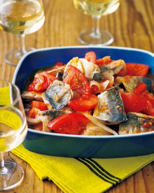 アジのトマトマリネ