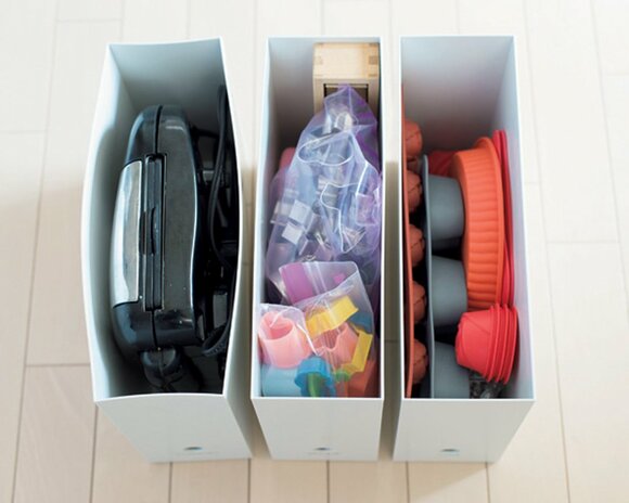 バラバラなアイテムをカテゴリーごとに整理