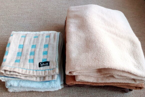 タオル全部の図