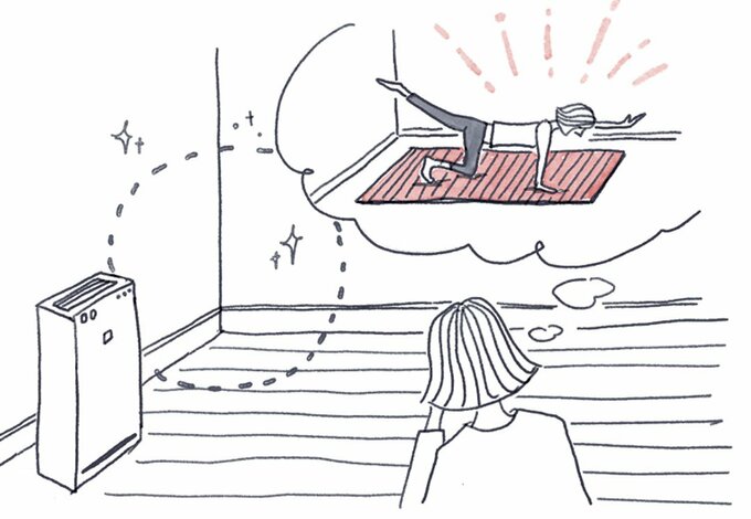 イラストヨガ