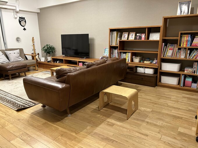 すっきりしたリビング