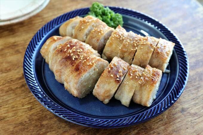 豚バラモヤシロール