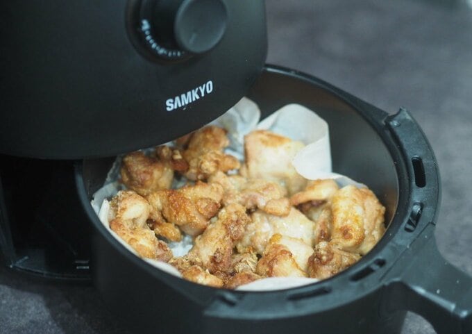 揚げ物調理の例