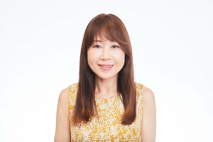 ロングヘアの女性