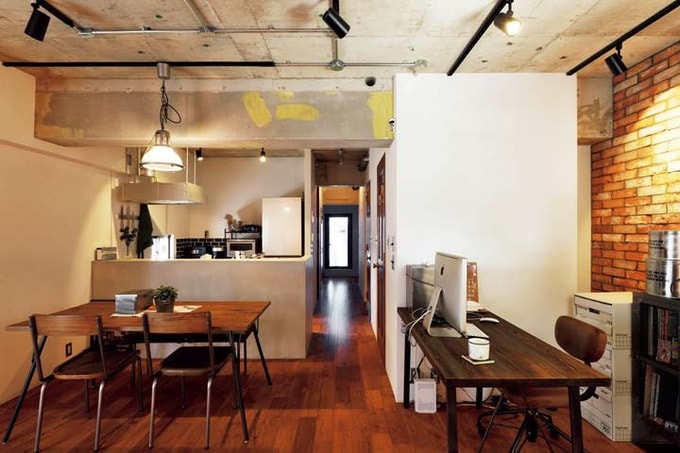 家具が主役のLDK