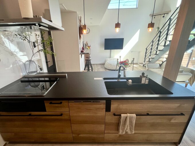 キッチン側から見た様子