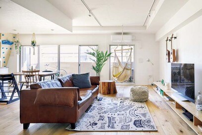 【マンションリノベ事例】築浅物件をシンプルな空間に。好きなDIYとインテリアを楽しむ