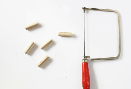 工作棒と糸ノコ