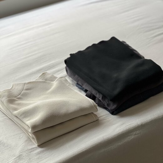 洗濯ものを畳む