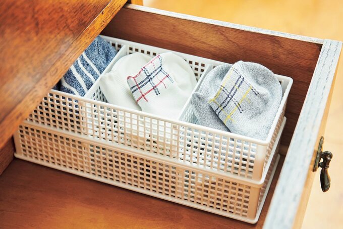 メッシュ仕切りボックス