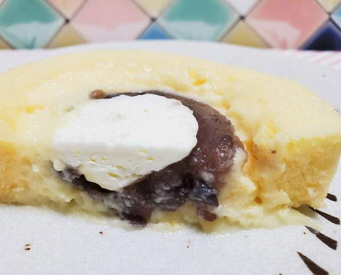 あんバタかすたーどロール
