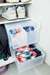 玄関回りのものの整理