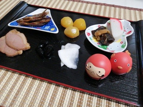 盛りつけた様子