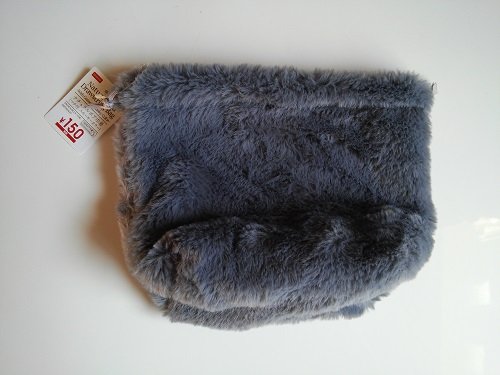 ナチュラルボア巾着