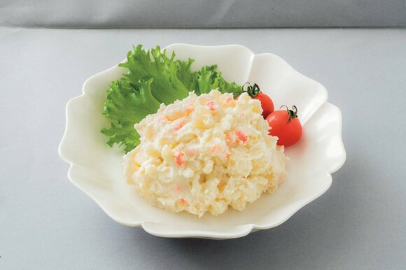 ポテトサラダ盛り付け