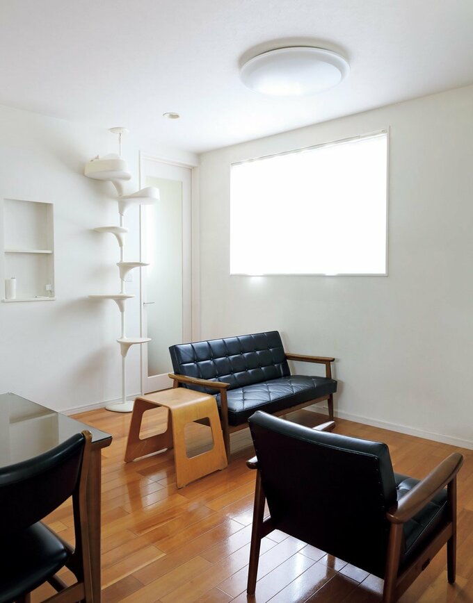 床や壁がスッキリした様子