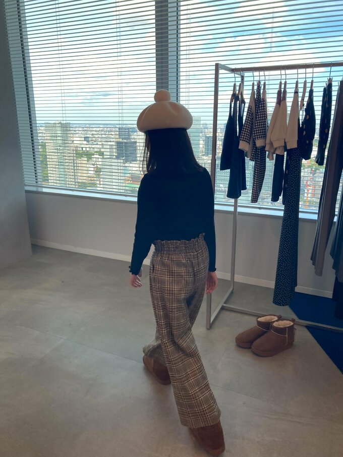 上着のタックイン