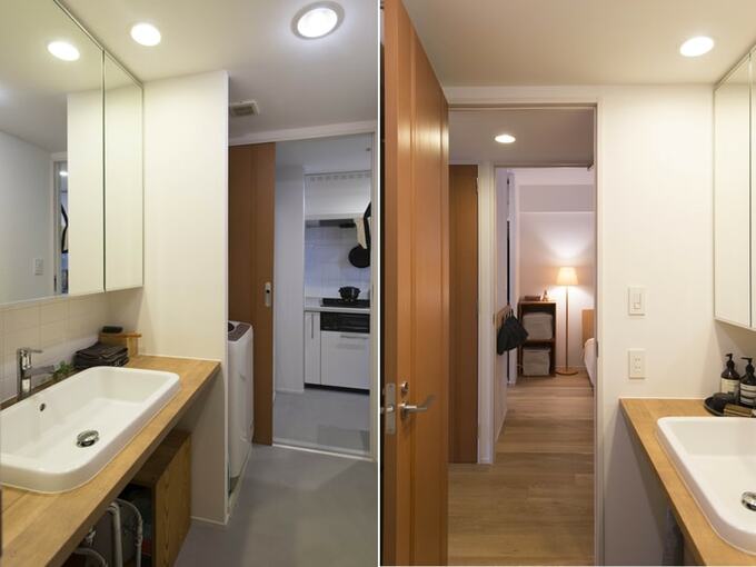 家事効率のいいサニタリー